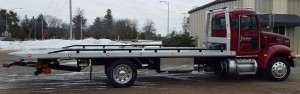 FLATBED TOW TRUCK